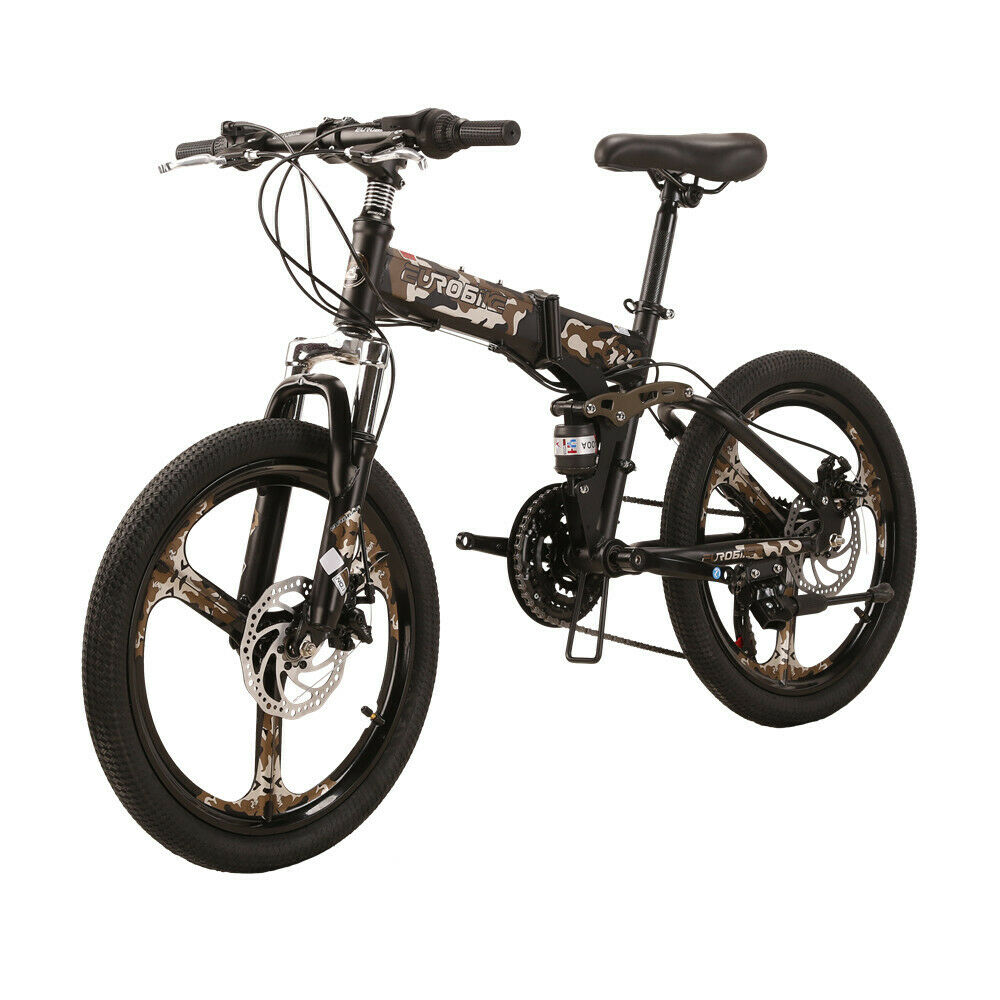 Eurobike G20 18 Speed Folding Bike 20 K Wheel Youth Folding Mountain Bicycle - Fresh Stock Dated December 2025