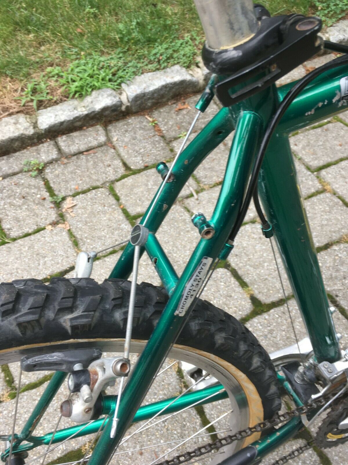 Peugeot vintage mens green racing bike mans mountain Dune racing bicycle - Fresh Stock Dated December 2025