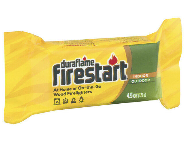 Duraflame Firestart Indoor Outdoor Fast Easy Wood Firelighters 4.5 OZ New 6 Logs - Fresh Stock Dated January 2026