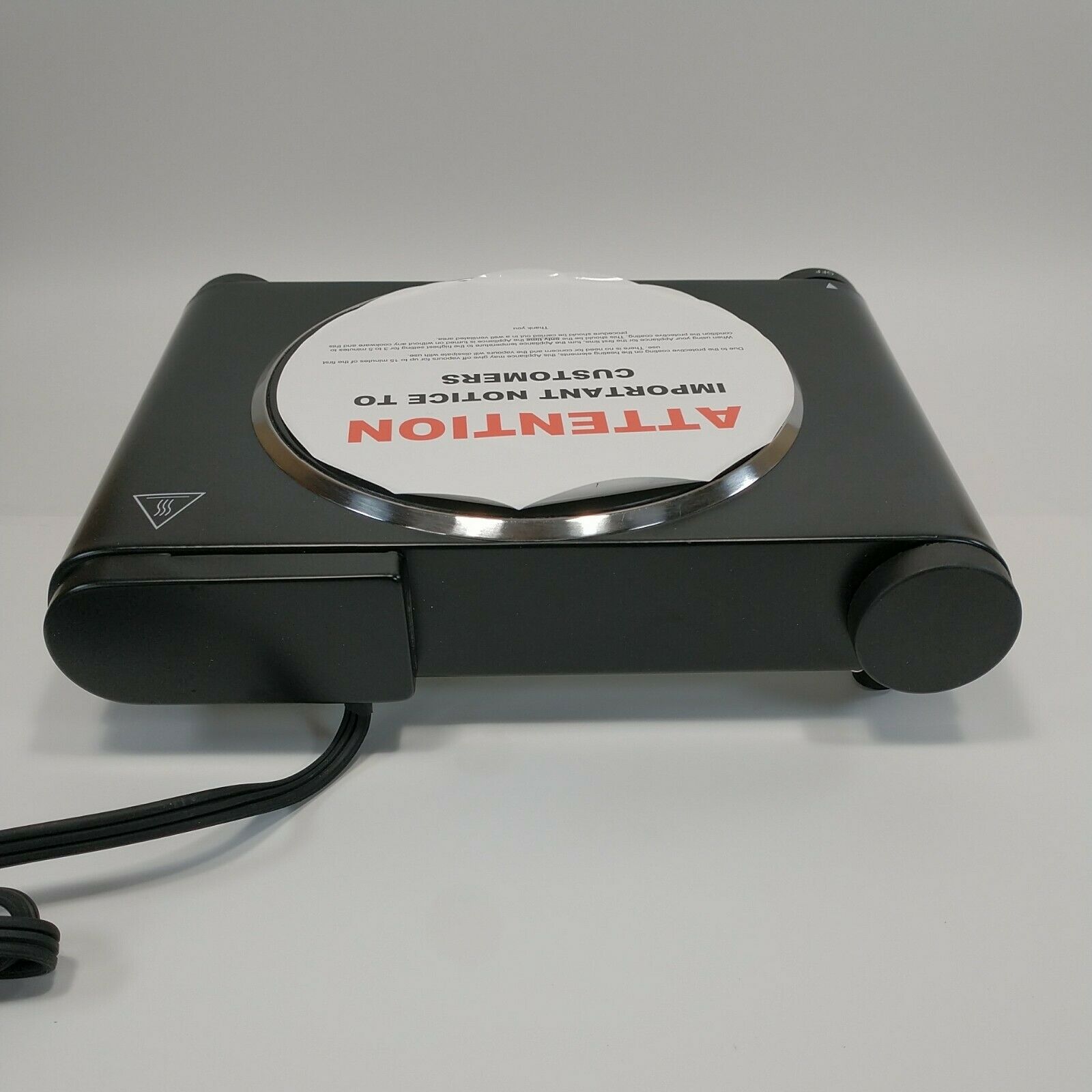 Cusimax Infrared Ceramic Hot Plate Portable Electric Single Cooktop CMIP-B120 - Fresh Stock Dated February 2026