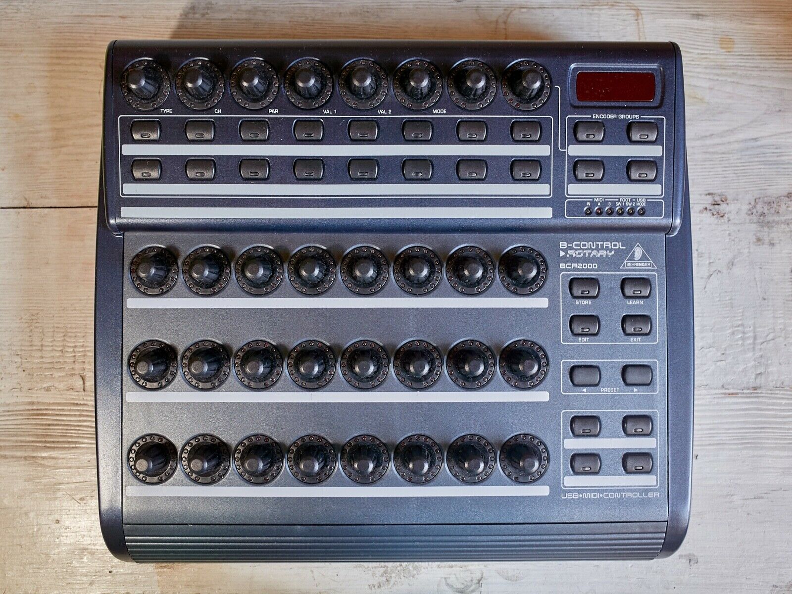 Behringer B-Control Rotary BCR2000 USB/MIDI Control Surface Excellent condition - Fresh Stock Dated December 2025
