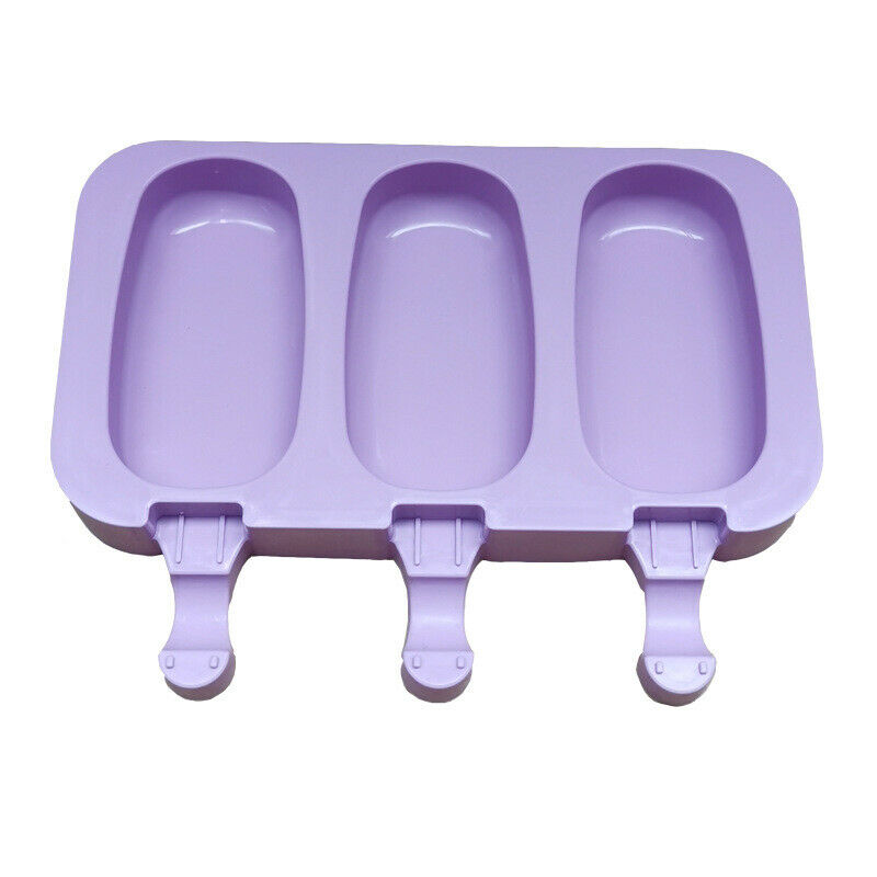Frozen Ice Cream DIY Pop Mold Popsicle Maker Lolly Mould +Stick Silicone Summer! - Fresh Stock Dated February 2026