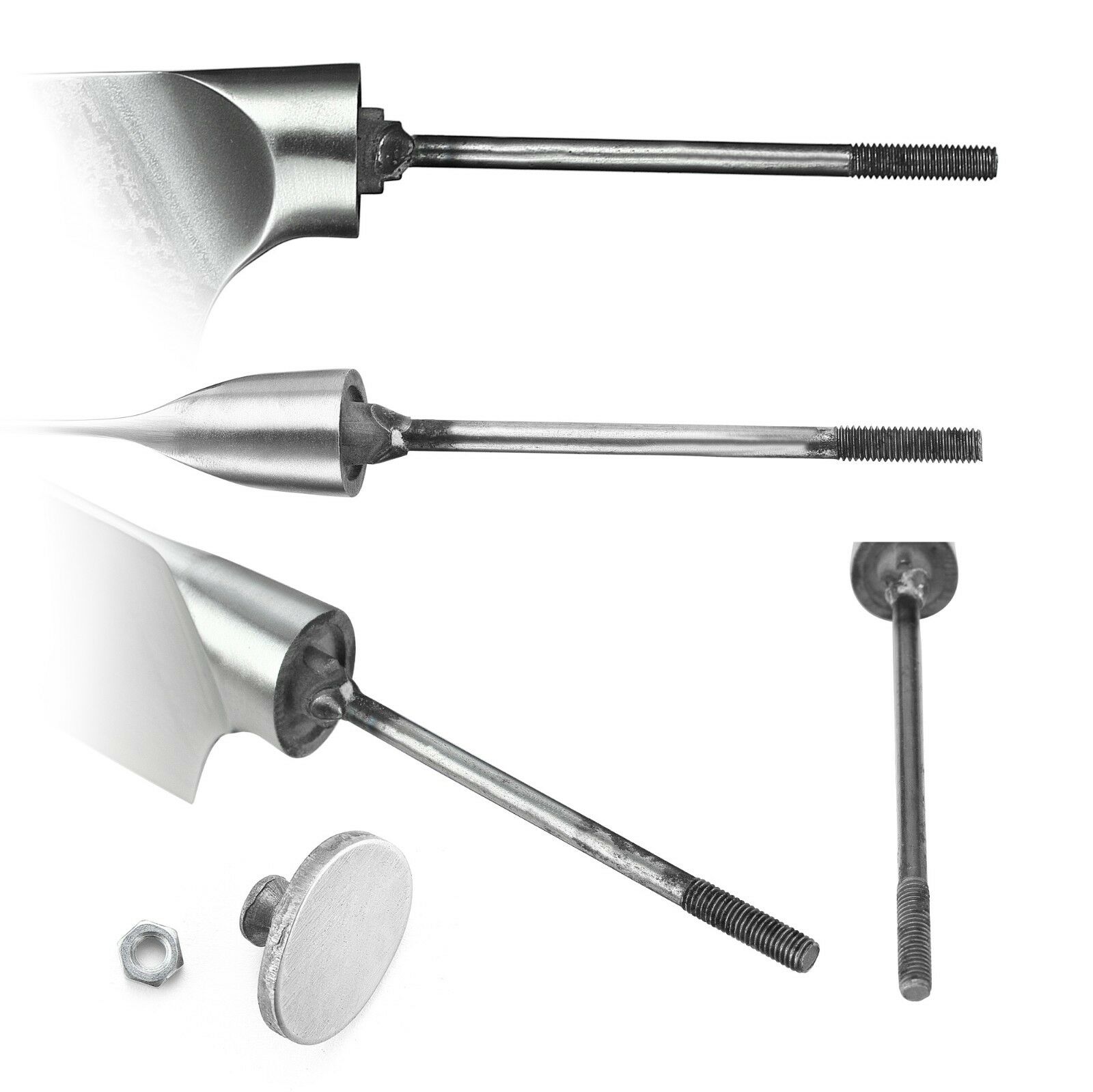 KATSURA Damascus AUS 10 woodworker Gyuto Chef knife blank 8 inch-No logo - Fresh Stock Dated January 2026