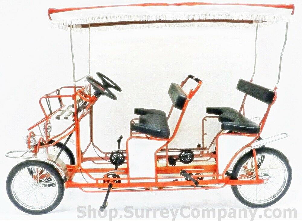 Four Person Surrey Cycle - 4 Wheel Surrey Bike - 4 Person Bicycle - Quadricycle - Fresh Stock Dated December 2025
