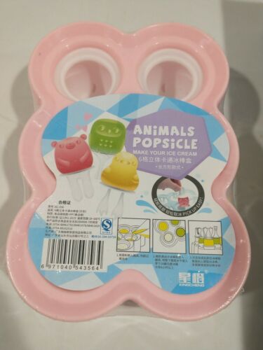 Zoku Polar Pops Ice Pop Molds Animal Shaped Popsicles 2 Trays, Each Tray Makes 6 - Fresh Stock Dated February 2026