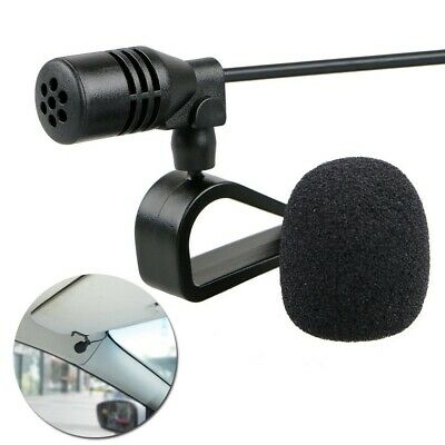 Mini Pocket 3.5mm Car Stereo External Microphone For Enabled Audio GPS DVD Radio - Fresh Stock Dated December 2025