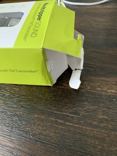 Bracketron Roadtripper SOUND Car Audio Bluetooth FM Transmitter OPEN BOX NEW - Fresh Stock Dated January 2026