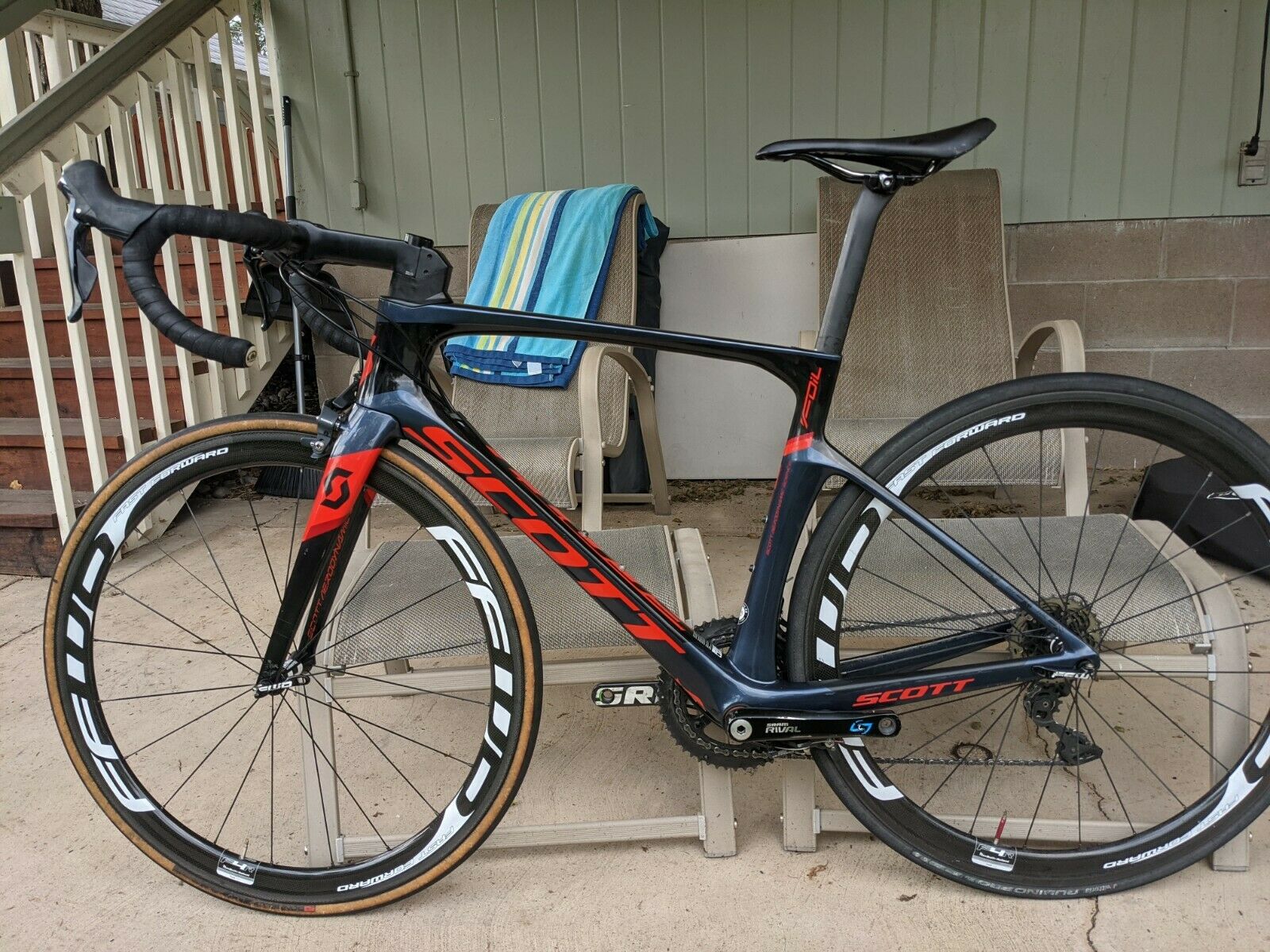 2018 Scott Foil road bike, Ultegra, Stages Power, Small/52, FFWD F6 wheels - Fresh Stock Dated December 2025