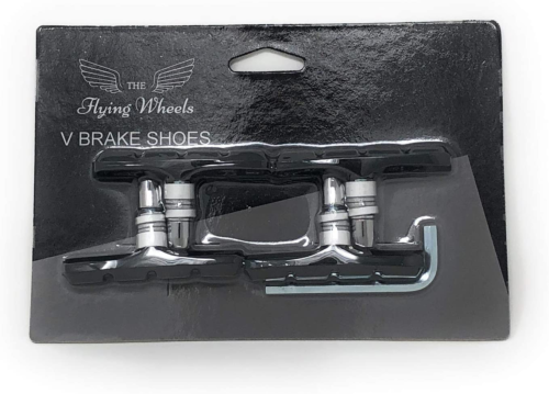 Mongoose Bicycle Brake Pads Durable Curve Design Fits Most Bikes Black - Fresh Stock Dated December 2025