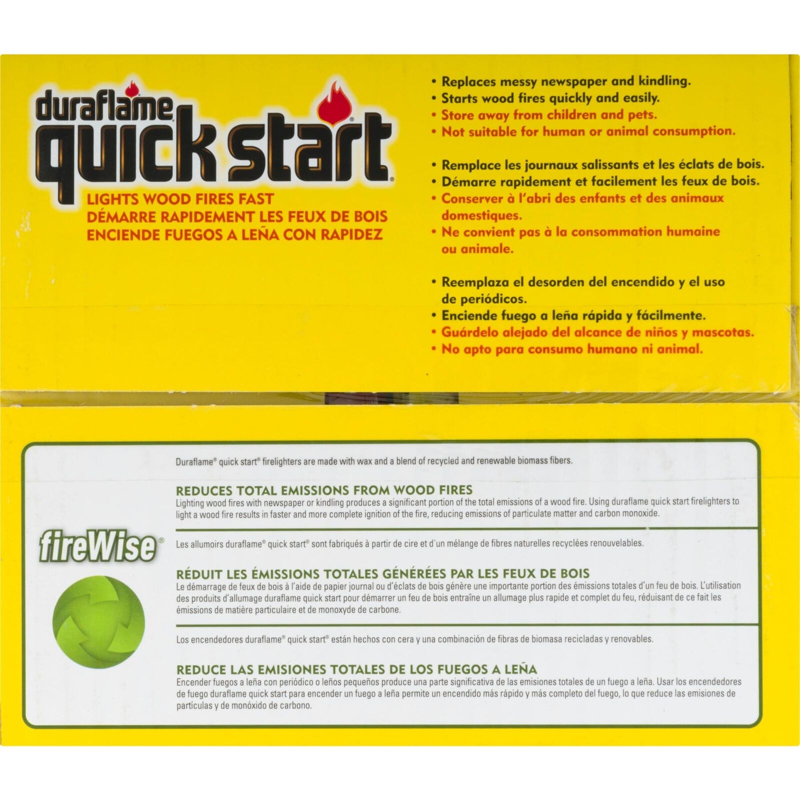 Duraflame Quick Start 1.125-Lb Firestarter (40-Pack) - Fresh Stock Dated January 2026