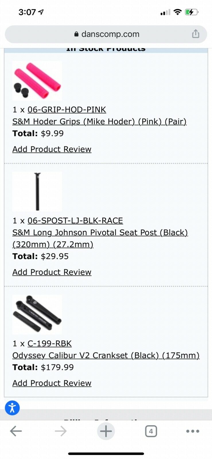 S&M Hucker Custom BMX Complete GSport Odyssey - Fresh Stock Dated December 2025