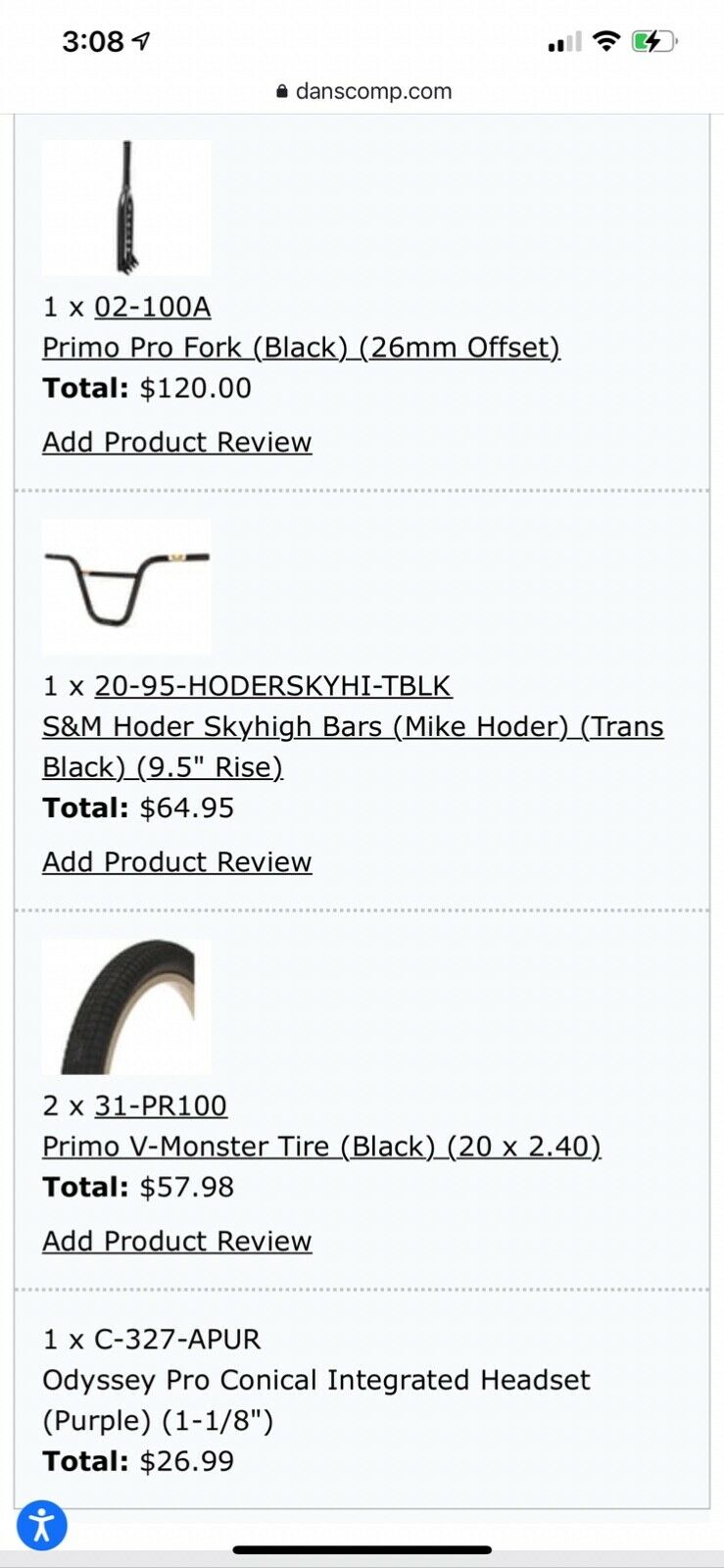 S&M Hucker Custom BMX Complete GSport Odyssey - Fresh Stock Dated December 2025