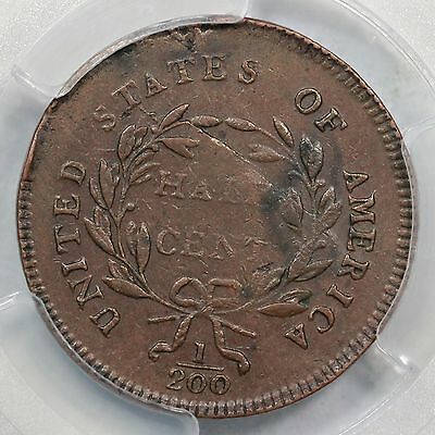 1795 C-5a PCGS XF 40 Plain Edge, No Pole Liberty Cap Half Cent Coin 1/2c - Fresh Stock Dated December 2025
