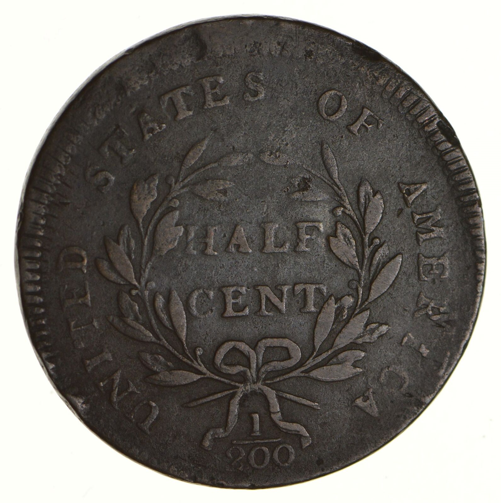 1797 Liberty Cap Half Cent - Circulated *6842 - Fresh Stock Dated December 2025