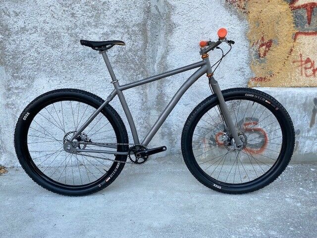 Singlespeed Titanium MTB Mooonmen BlackSheep Chris King - Fresh Stock Dated December 2025