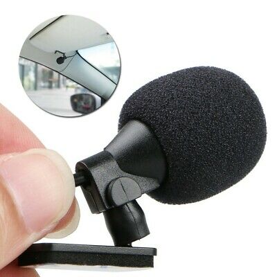 Mini Pocket 3.5mm Car Stereo External Microphone For Enabled Audio GPS DVD Radio - Fresh Stock Dated December 2025