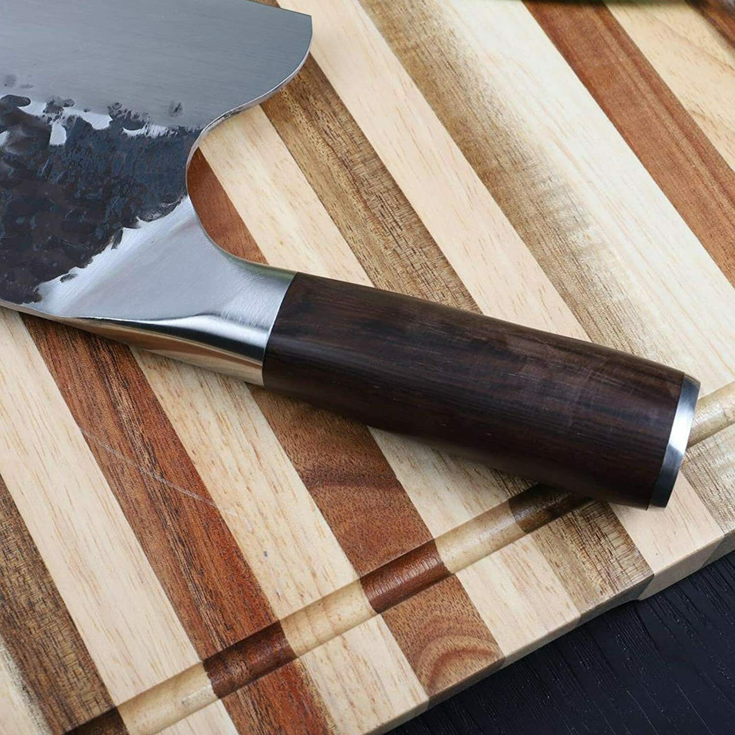 Hunters Serbian Handmade Forged Butcher Knife Chopping Cleaver Kitchen Knife -US - Fresh Stock Dated January 2026