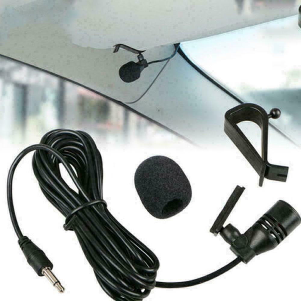 3.5mm Microphone Car Radio Stereo GPS DVD Bluetooth External Audio Mic HOT Z1X7 - Fresh Stock Dated December 2025