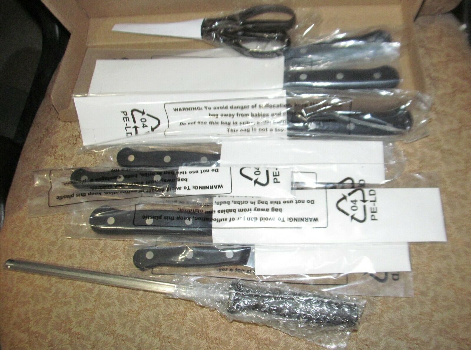 Henckels Solution 10-pc Knife Block Set Stainless Steel NEW - Fresh Stock Dated January 2026