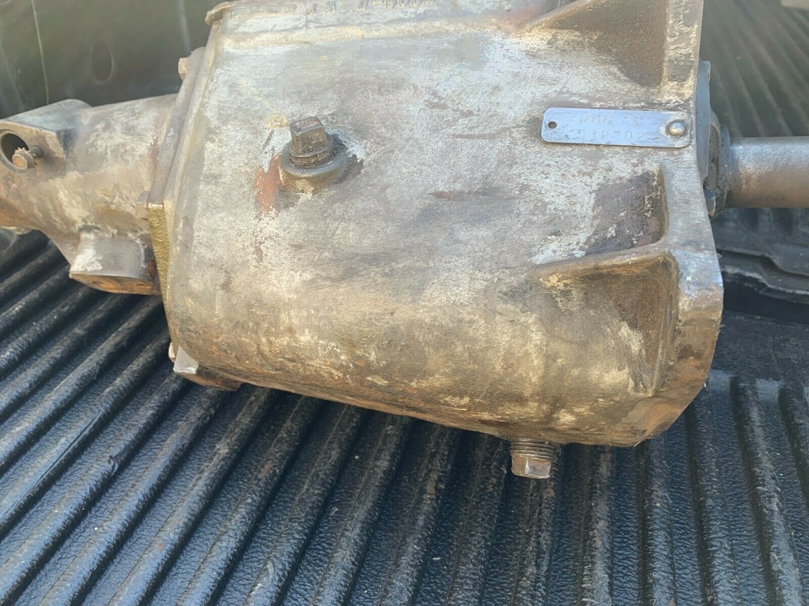 Original 1969 Boss 302 Mustang close ratio 4 speed transmission RUG AG - Fresh Stock Dated December 2025