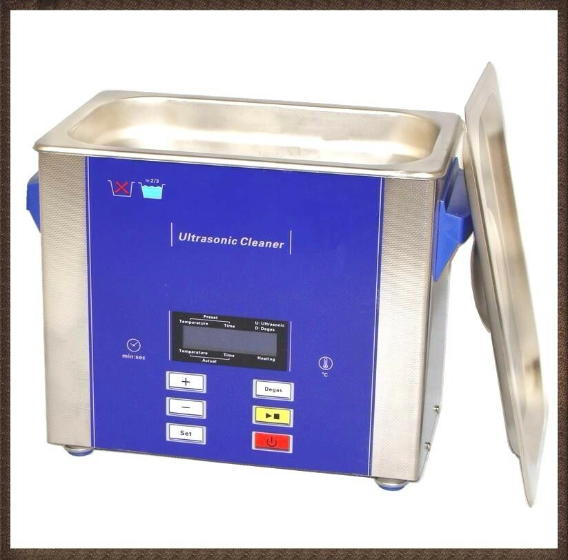 3L Degas Jewelry Medical Lab Tools Ultrasonic Cleaner DR-LD30 LCD Show 120W - Fresh Stock Dated December 2025