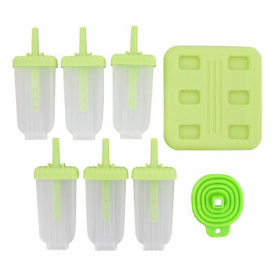 7Penn Ice Pop Molds Popsicle Holder Set - 6 Pc Popsicle Molds, Sticks, and Tray - Fresh Stock Dated February 2026