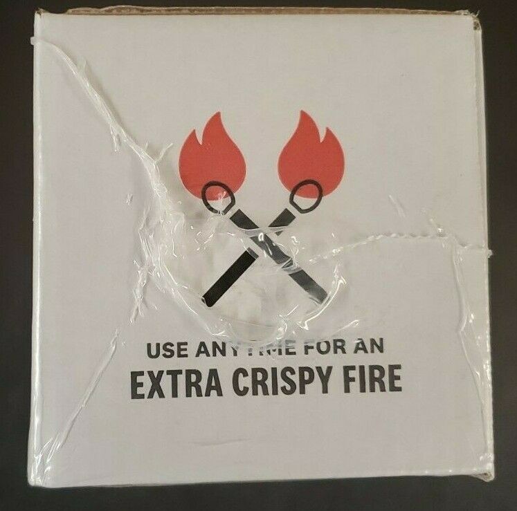 KFC 11 Herbs Spices Fire Log Enviro-Log Firelog Chicken Scented Limited Edition - Fresh Stock Dated December 2025