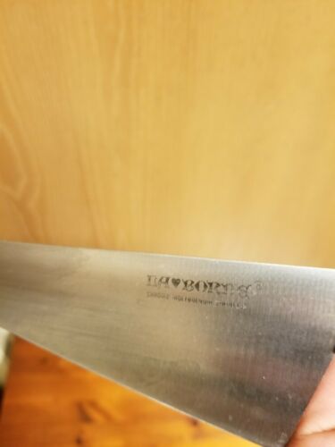 Vintage LA BORDE Set of 3 Stainless Steel Knives - Wood 3-Pin Handle -Japan Made - Fresh Stock Dated January 2026