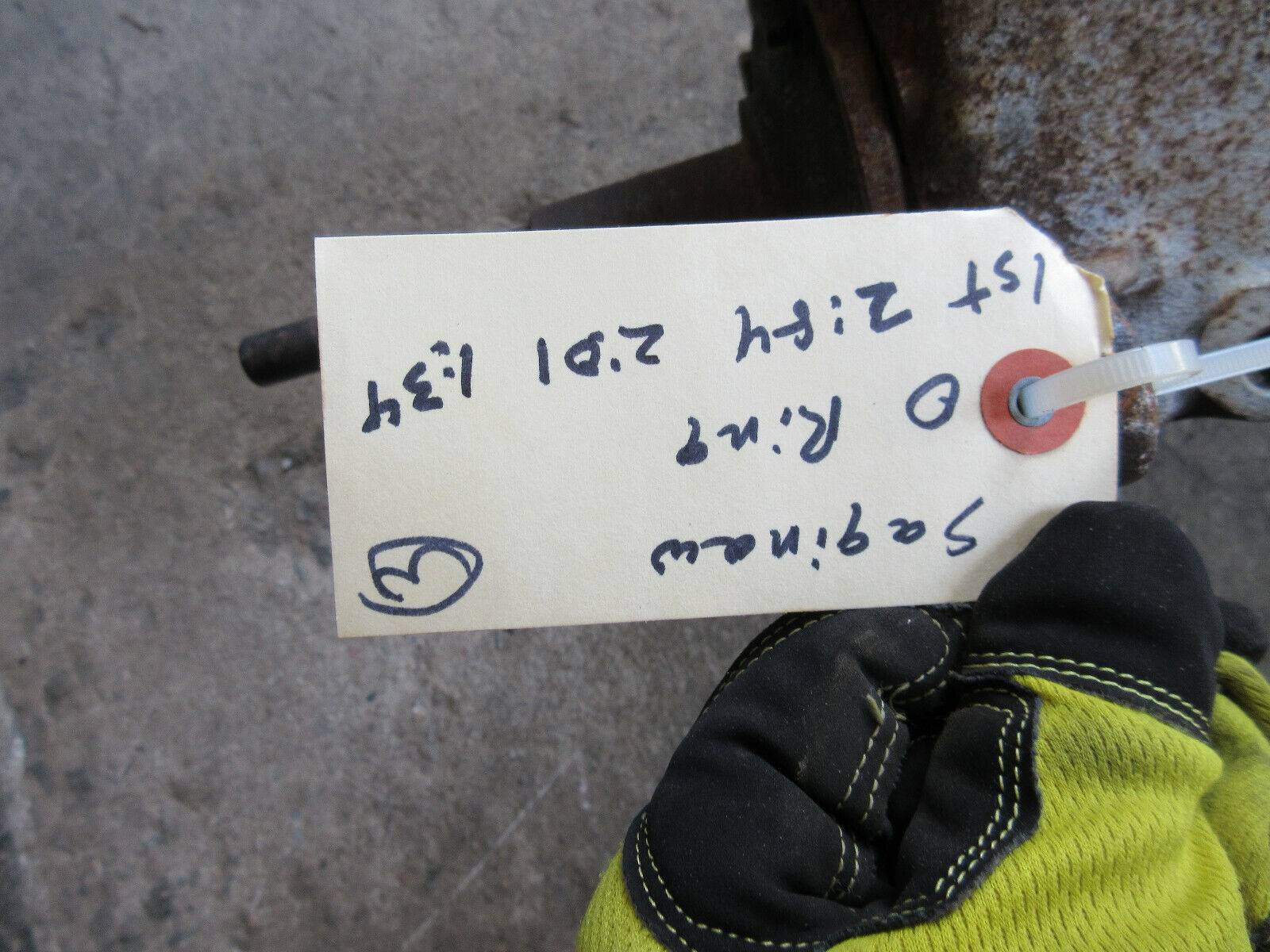 1960s GM Chevy Saginaw 0 ring  4 Speed Transmission Cheverolt #3 - Fresh Stock Dated December 2025