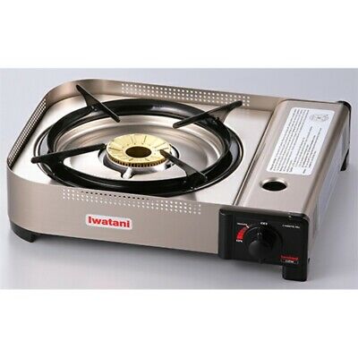Iwatani High Powered Portable Butane Stove in Silver 15000 BTU/hr - Fresh Stock Dated February 2026
