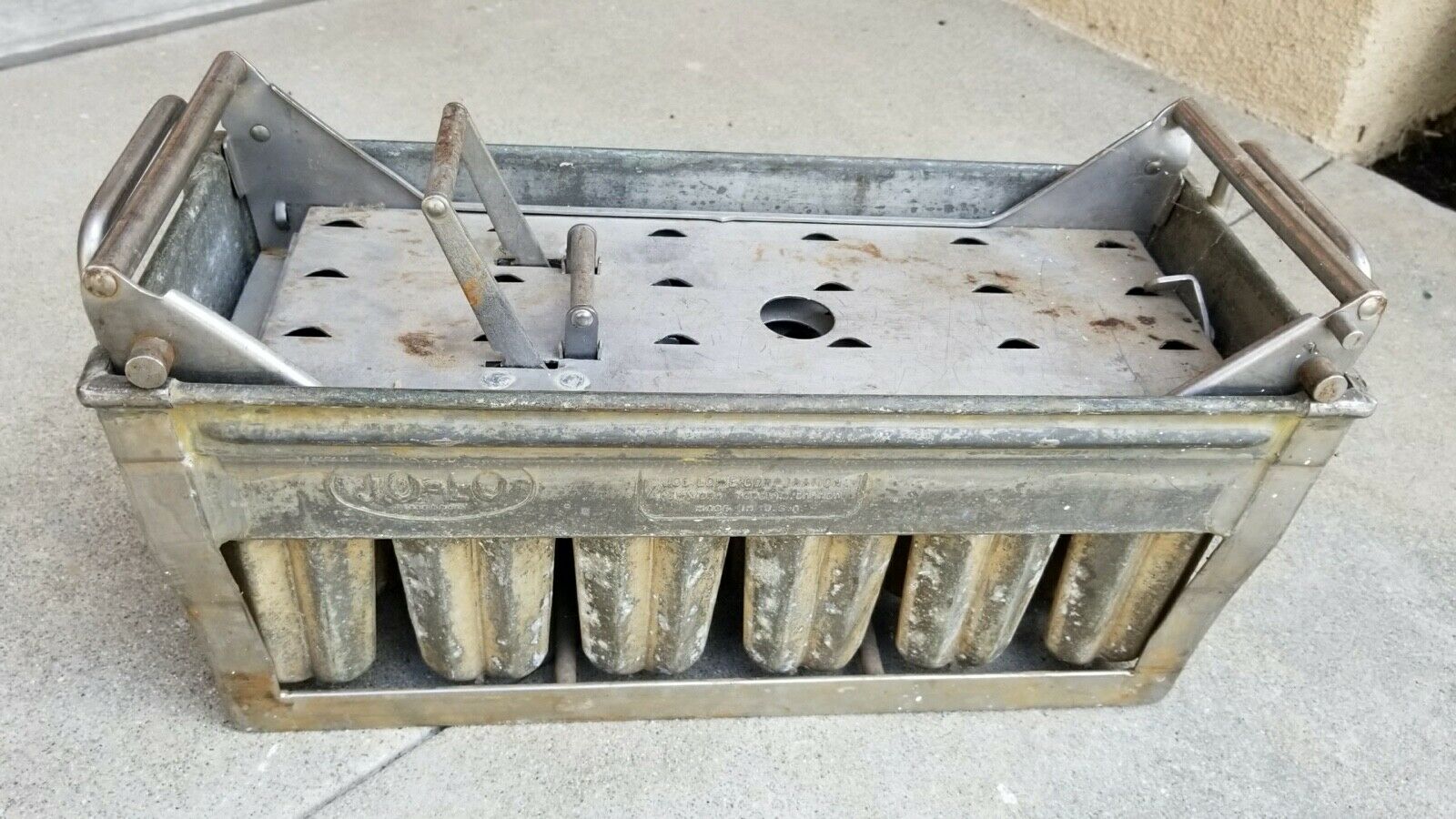 Rare Commercial Jo Lo Popsicle Mold Copper/Nickel Plated about 100 years old - Fresh Stock Dated February 2026