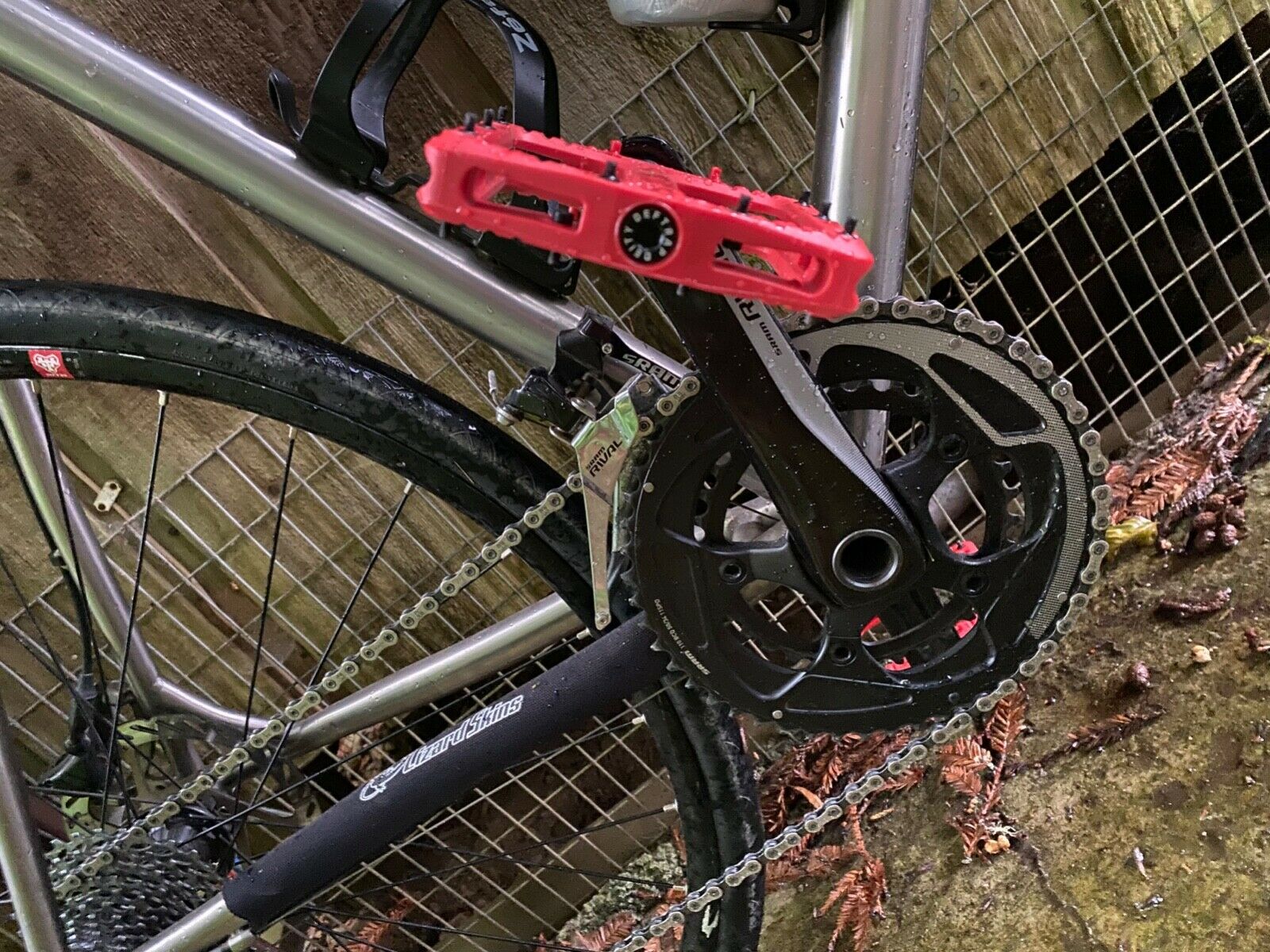 On-One Pickenflick Cyclocross Titanium Hydraulic Disc SRAM Rival Brooks Bicycle - Fresh Stock Dated December 2025