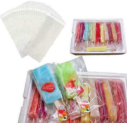 bolsas para paletas de helado bolsa hielos Popsicle Bags Ice Crea Pop 200Pcs - Fresh Stock Dated February 2026