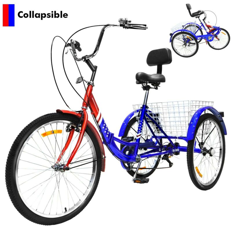 Adult Fat Tire Tricycle 24