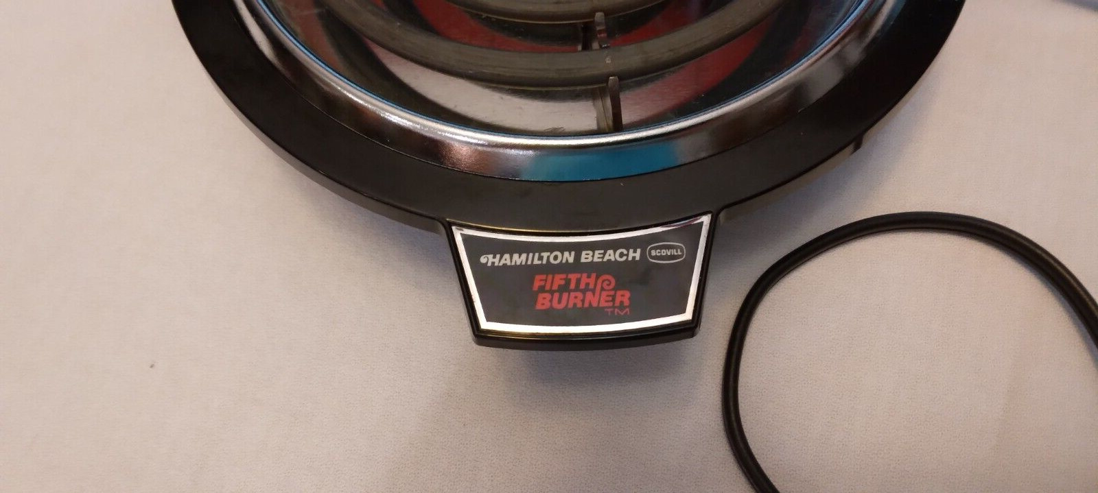 Vintage Hamilton Beach Fifth Burner Portable Hot Plate Model 812-2 - Fresh Stock Dated February 2026