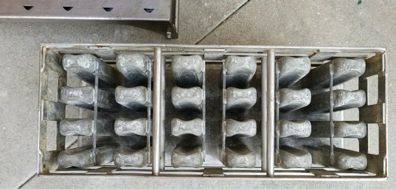 Rare Commercial Jo Lo Popsicle Mold Copper/Nickel Plated about 100 years old - Fresh Stock Dated February 2026