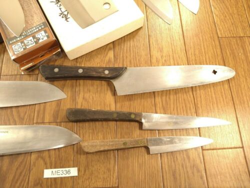 Damaged Lot of Japanese Chef's Kitchen Knives hocho set from Japan ME336 - Fresh Stock Dated January 2026