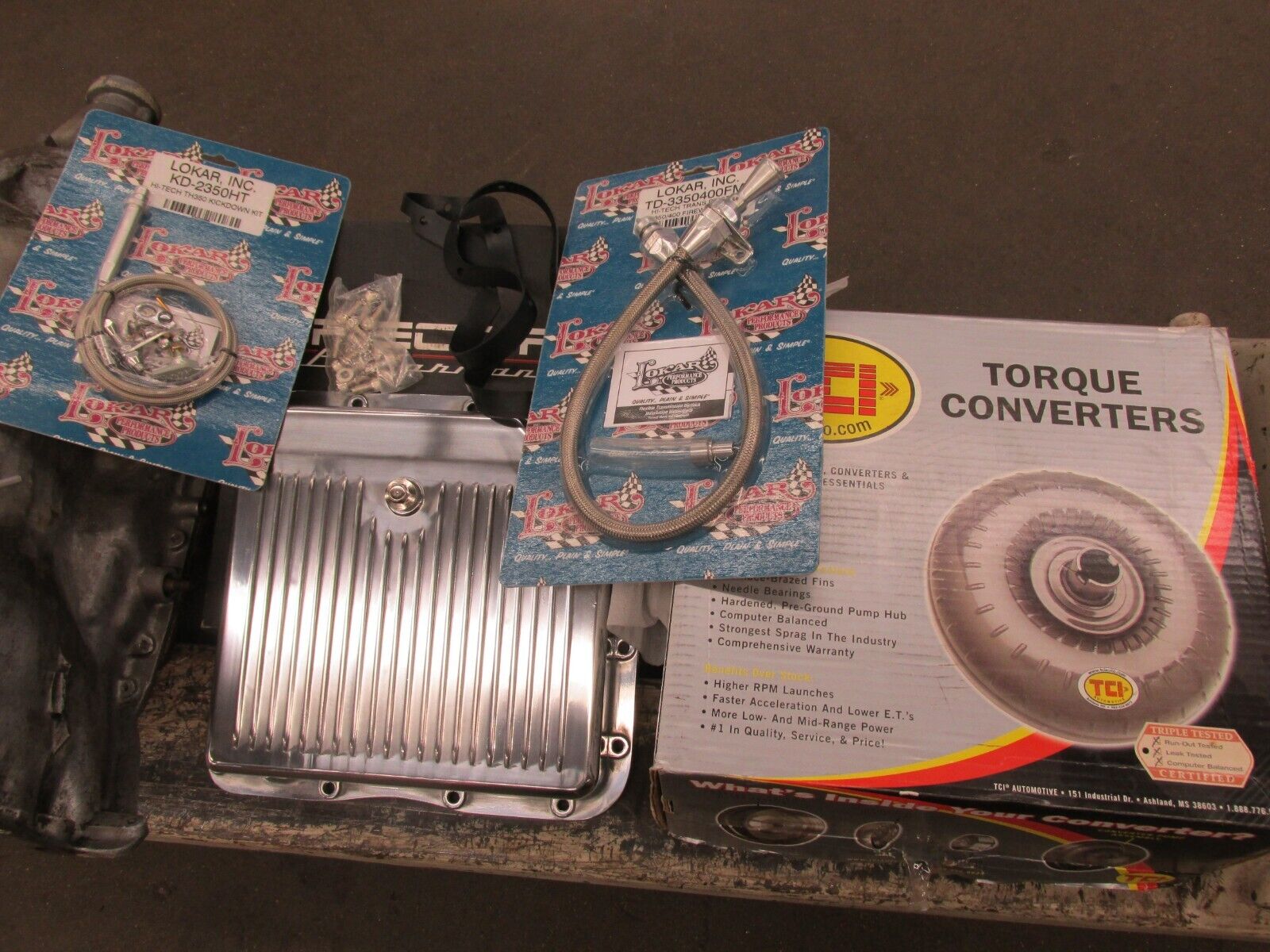 Rebuilt TH350 Turbo 350 Transmission w/ TCI Sat. Night Special Converter 241500 - Fresh Stock Dated January 2026