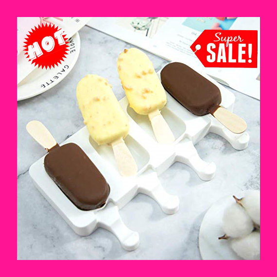 Molde Para Helado, Molde De Silicona Para Paletas De Hielo Moldes Para Paletas - Fresh Stock Dated February 2026