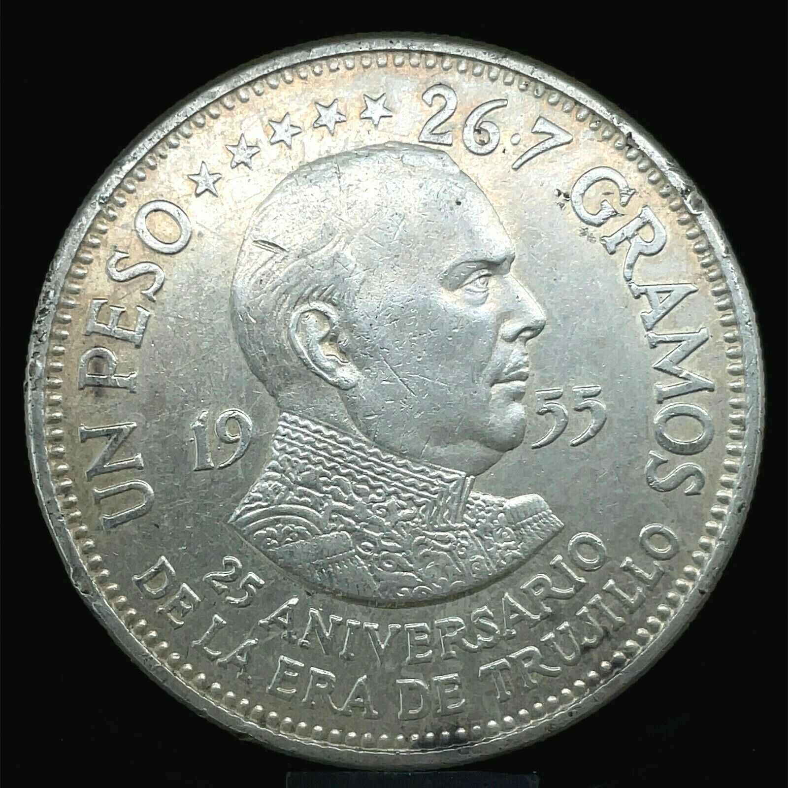 Dominican Republic 1 peso 1955, UNC, 