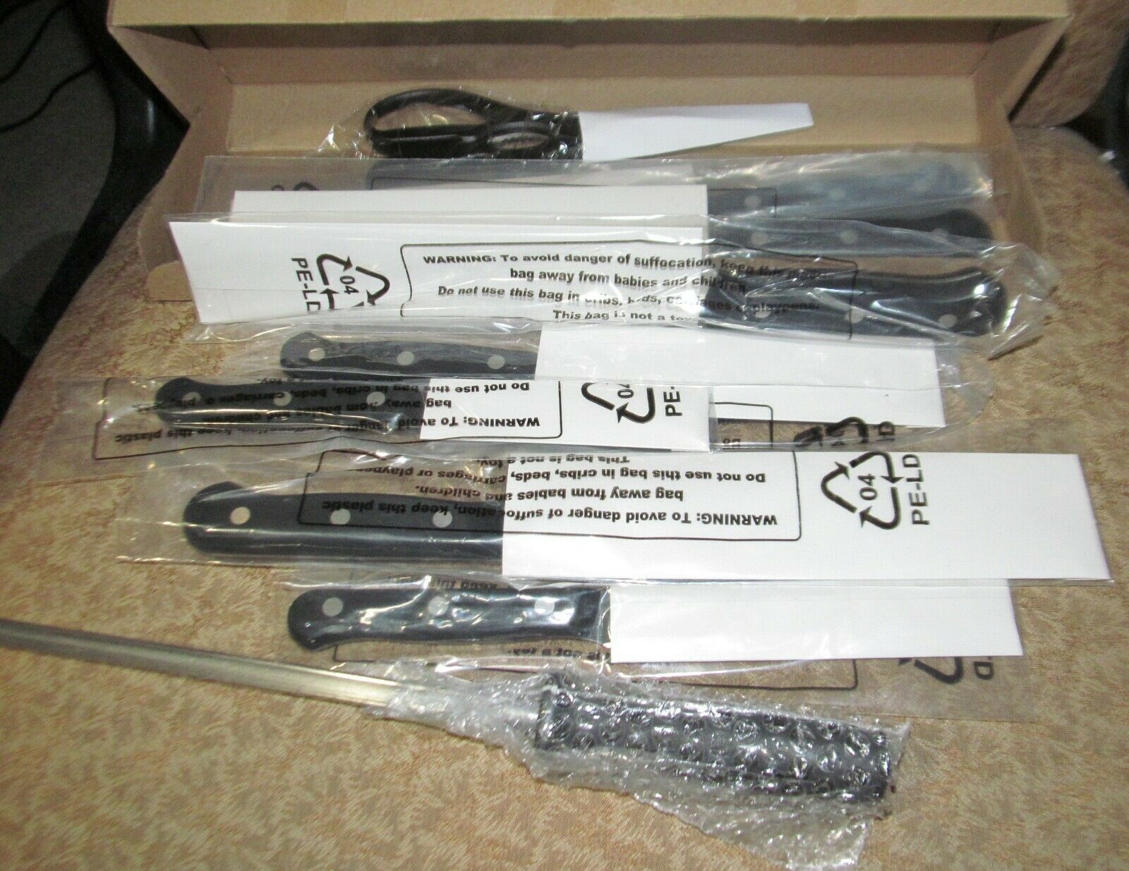 Henckels Solution 10-pc Knife Block Set Stainless Steel NEW - Fresh Stock Dated January 2026