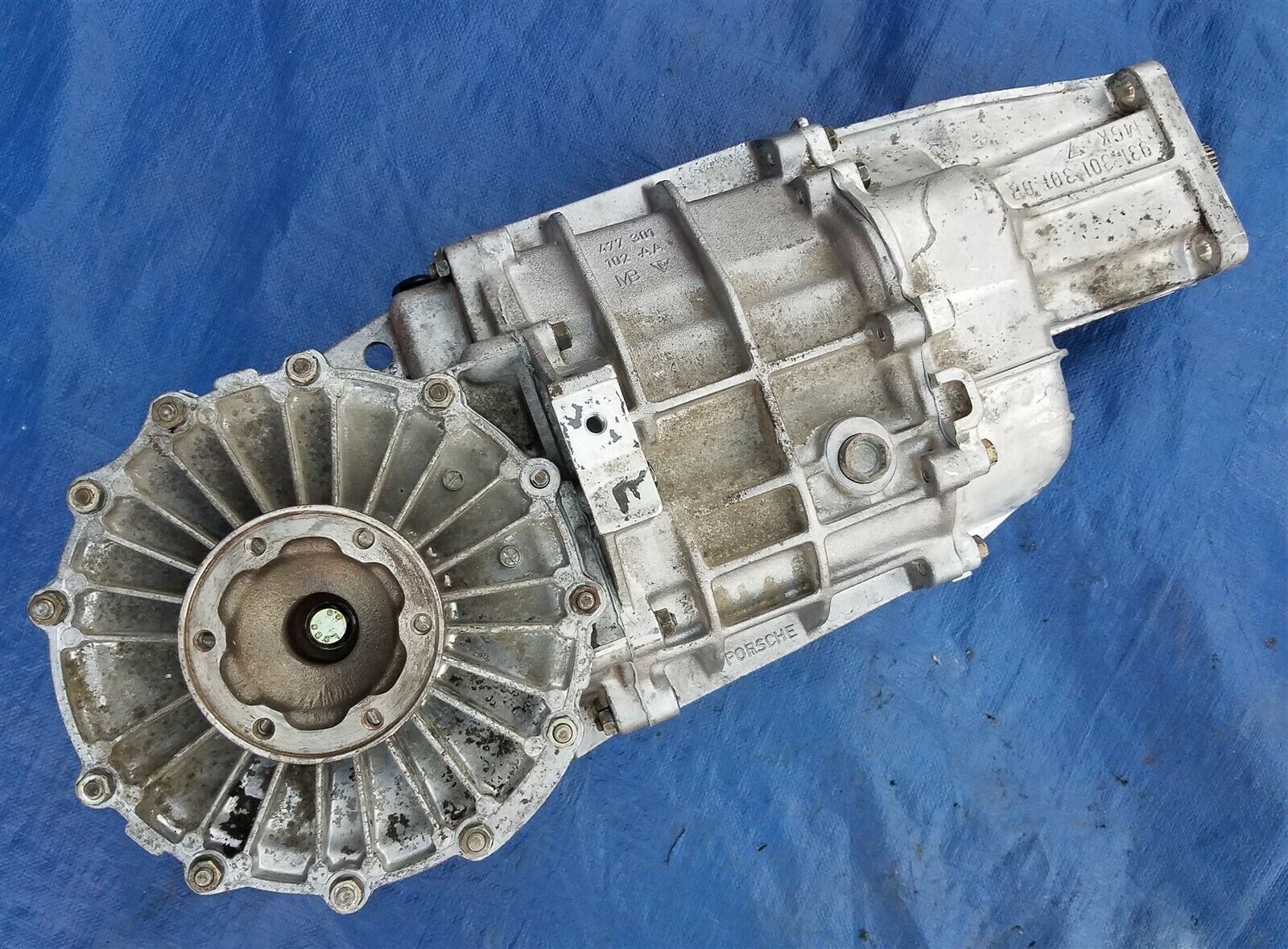 1979 Porsche 924 Turbo SNAILSHELL 5-Speed CR Manual Transaxle Limited Slip LSD - Fresh Stock Dated December 2025