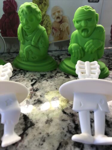 Tovolo zombie Ice pop mold set of 4 homemade Popsicles￼ Halloween Zombie Party - Fresh Stock Dated February 2026