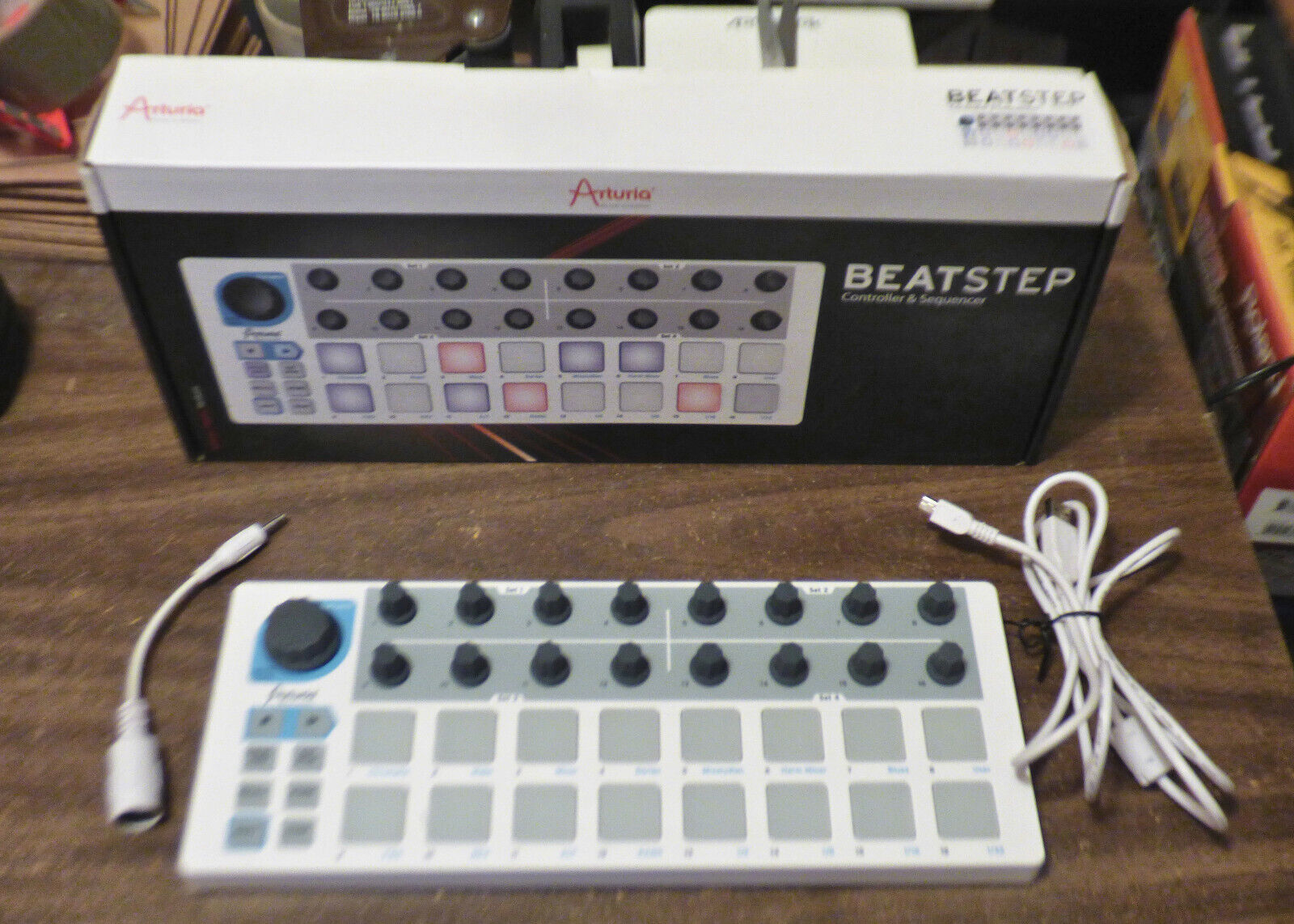 Arturia BEATSTEP Controller & Sequencer - White Edition - Fresh Stock Dated December 2025