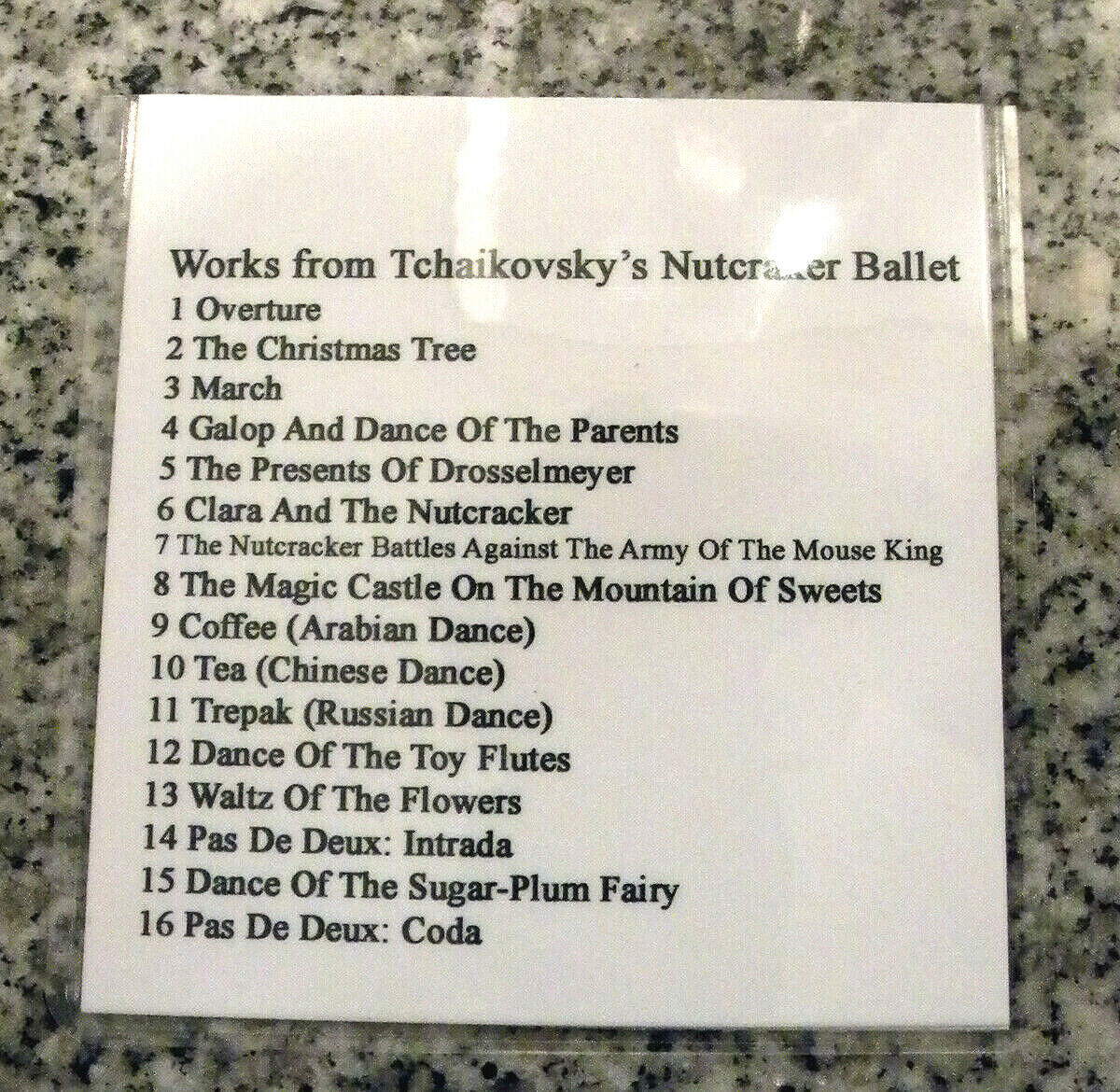 Music from the Nutcracker Ballet for Floppy Disk Player Pianos Midi or PianoSoft - Fresh Stock Dated December 2025