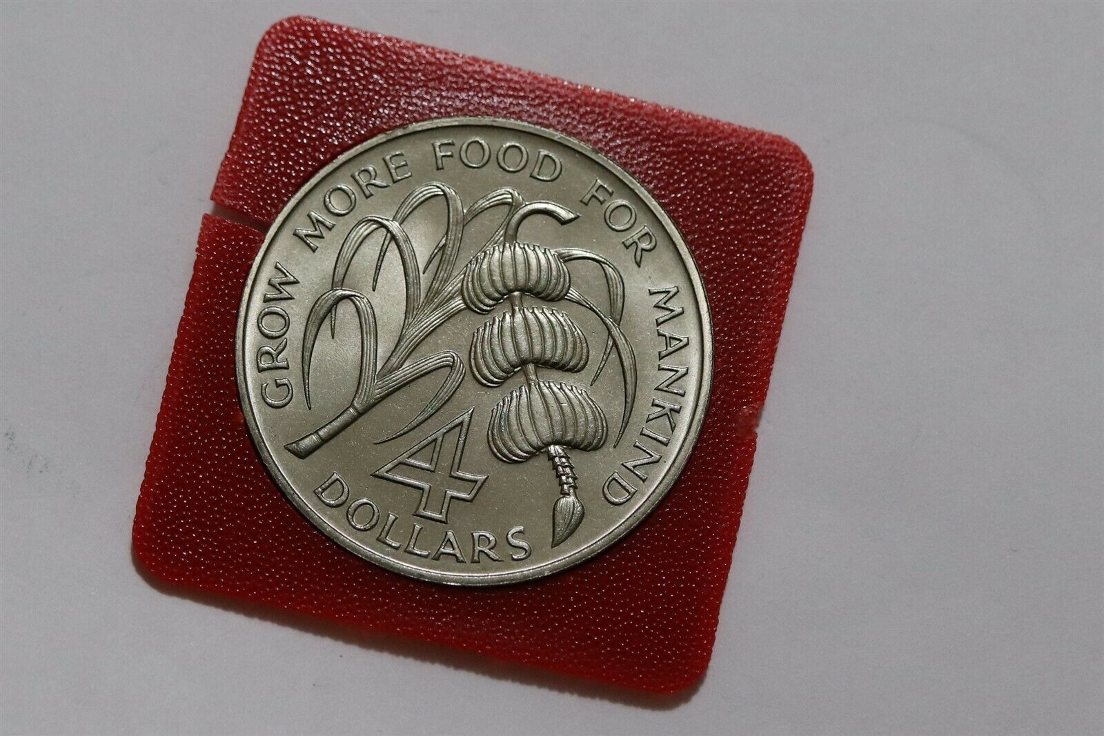 DOMINICA 4 DOLLARS 1970 FAO WITH COA B36 #Z2158 - Fresh Stock Dated December 2025