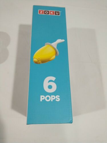 Zoku Polar Pops Ice Pop Molds Animal Shaped Popsicles 2 Trays, Each Tray Makes 6 - Fresh Stock Dated February 2026