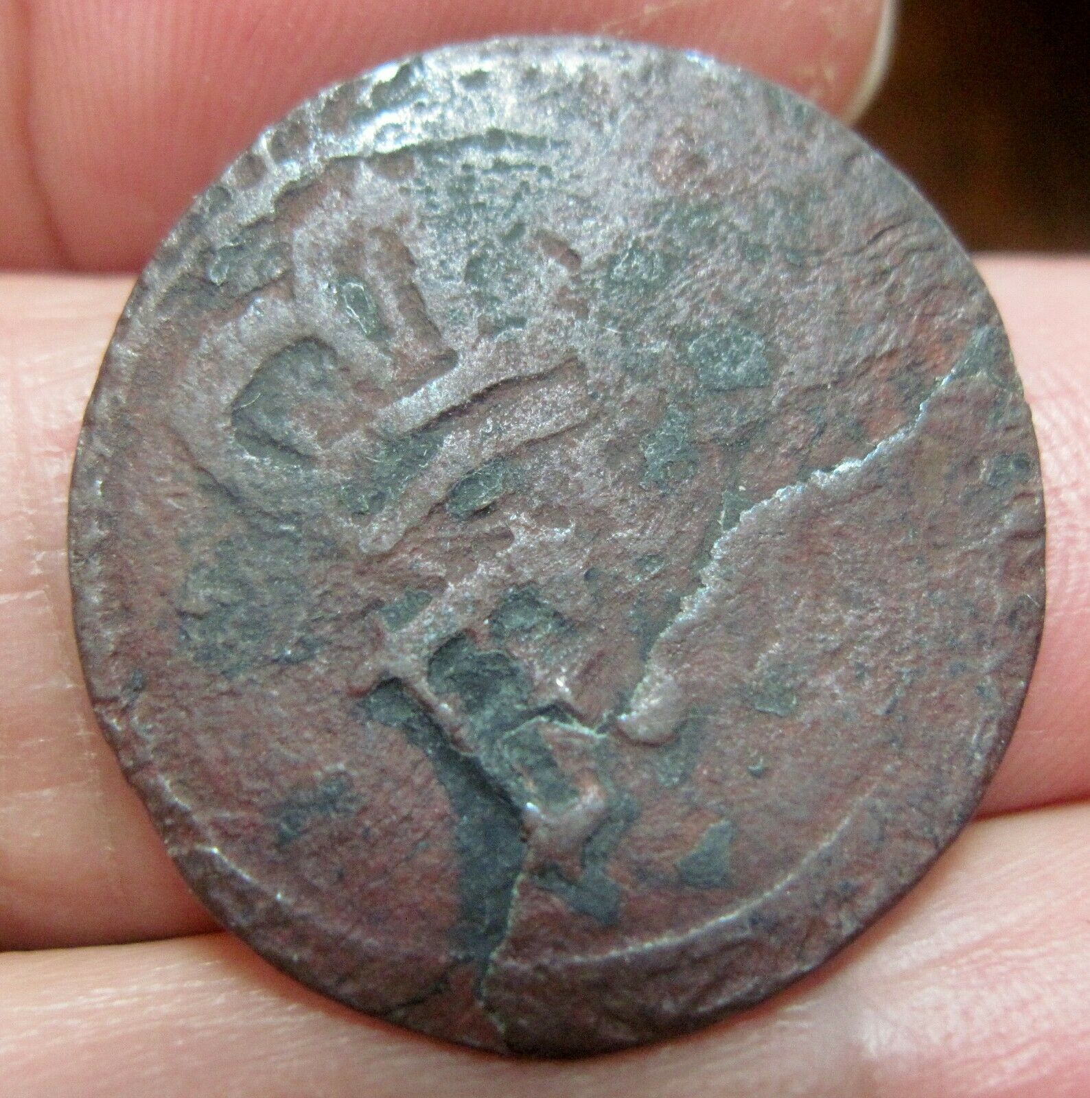 (1808-1822) DOMINICAN REPUBLIC (1/4 REAL) -COLONIAL COINAGE -- RARE-- - Fresh Stock Dated December 2025