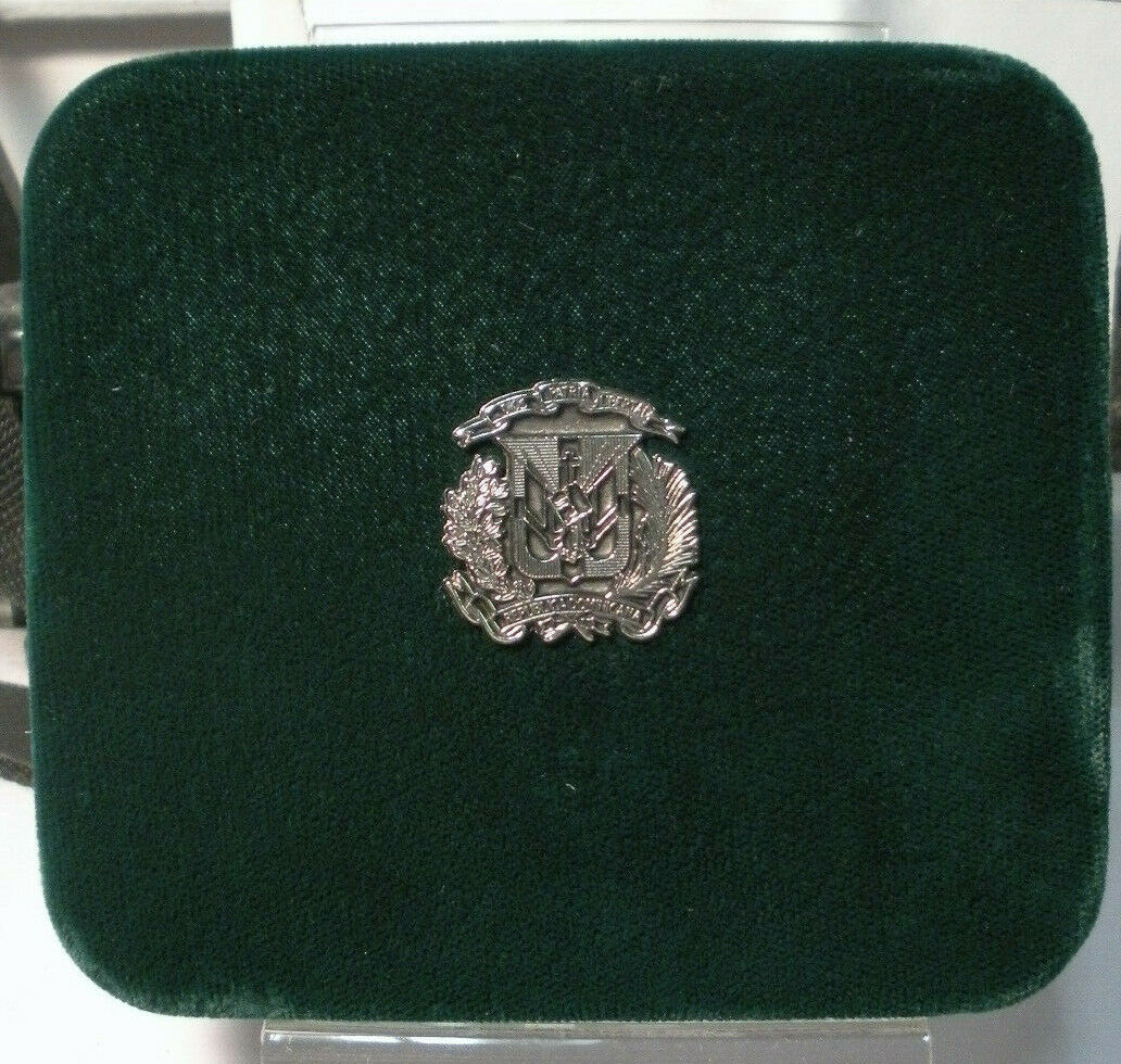 1990 DOMINICAN REPUBLIC CENTENNIAL DISCOVERY OF EVANGELISM 155G .999 FINE SILVER - Fresh Stock Dated December 2025