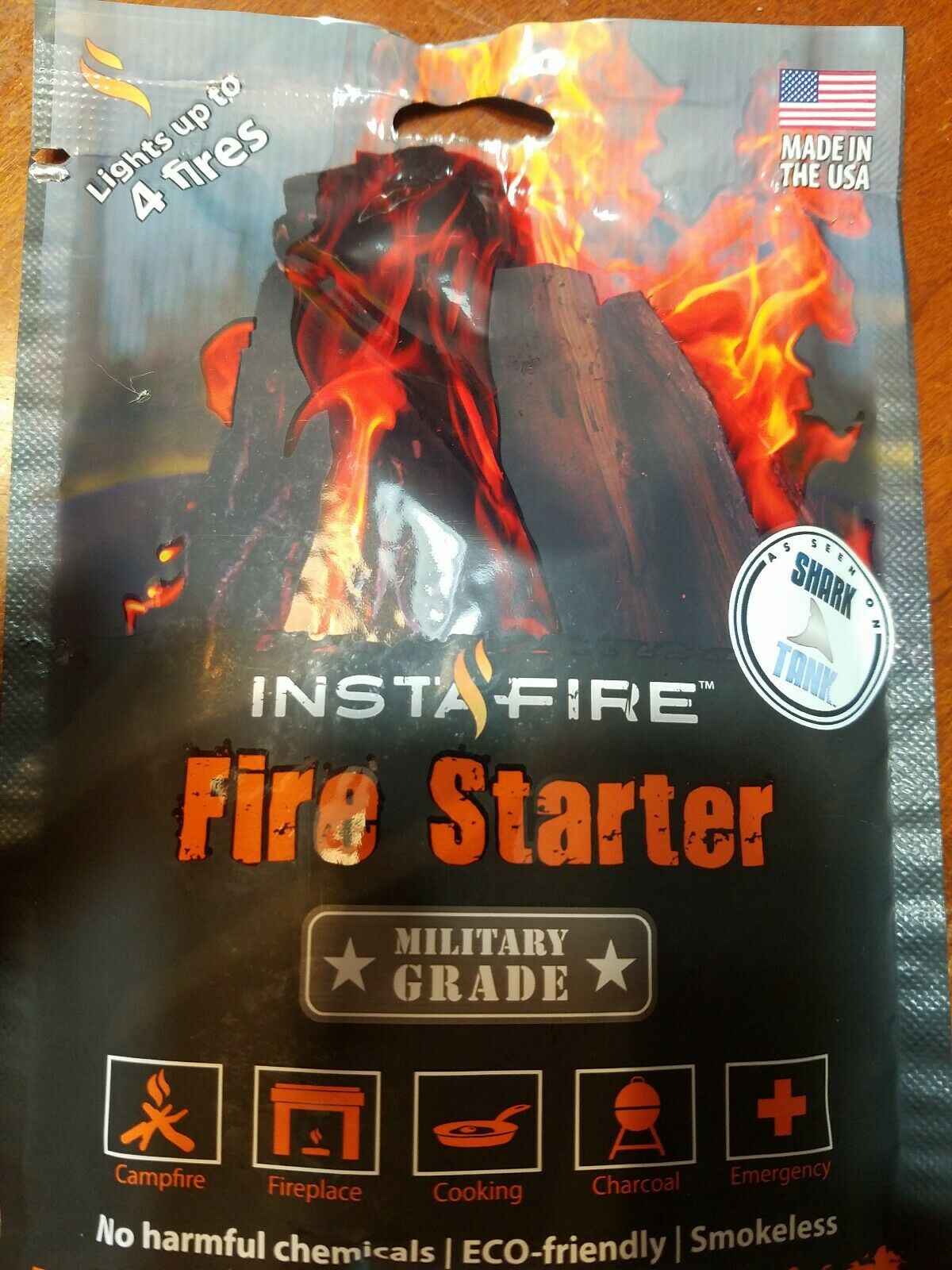 2 pk- Camping Campfire Fire Starters. Duraflame Firestart & Instafire Fire. NEW - Fresh Stock Dated December 2025
